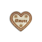 Preview: "Amore-Anstecker in Lebkuchen-Optik - erhältlich bei Glubbal.shop"