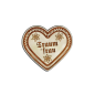 Preview: "Traumfrau-Anstecker in Lebkuchen-Optik - erhältlich bei Glubbal.shop"