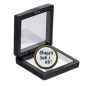 Preview: Bayerische Brosche „Augen hob i a“ – Geschenk-Set mit Etui