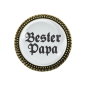 Preview: Brosche 'Bester Papa' für Trachten und Hemden