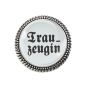 Preview: Edle Brosche "Trauzeugin" im bayerischen Design