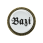 Preview: Gaudi-Brosche "Bazi" in bronze, Trachtenschmuck