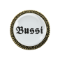 Preview: Gaudi-Brosche "Bussi" in bronze, Trachtenschmuck