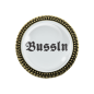 Preview: Gaudi-Brosche "Bussln" in Bronze, Trachtenschmuck