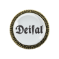 Preview: Gaudi-Brosche "Deifal" in bronze, Trachtenschmuck