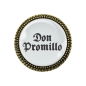 Preview: Gaudi-Brosche "Don Promillo" in bronze, Trachtenschmuck