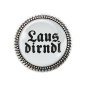 Preview: Gaudi-Brosche "Lausdirndl" in silber für Tracht und Oktoberfest