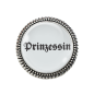 Preview: Gaudi-Brosche "Prinzessin" in silber für Tracht und Oktoberfest