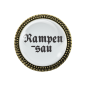 Preview: Gaudi-Brosche "Rampensau" in bronze, Trachtenschmuck
