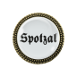 Preview: Gaudi-Brosche "Spotzal" in bronze, Trachtenschmuck
