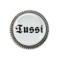 Preview: Gaudi-Brosche "Tussi" in silber für Tracht und Oktoberfest