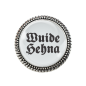 Preview: Gaudi-Brosche "Wuide Hehna" in silber für Tracht und Oktoberfest