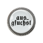 Preview: Gaudi-Brosche "ausgfuchst" in silber für Tracht und Oktoberfest