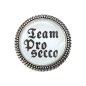 Preview: "Team Prosecco" Brosche als perfektes Geschenk in Geschenk-Box