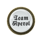 Preview: „Bronze Gaudibroschn „Team Aperol“ – Die perfekte Brosche für Trachten-Outfits“