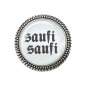 Preview: Detailansicht der Trachtenbrosche „Saufi Saufi“ in Silber