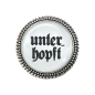Preview: Trachtenbrosche 'Unterhopft' im Geschenk-Set – Hochwertiger Schmuck für bayerische Feste.
