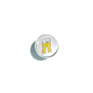 Preview: Pin - Bayernraute Silber
