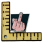 Preview: Pin ''Mittelfinger''