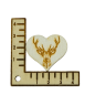Preview: Pin ''Holzhirsch'' natur