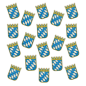 Preview: Streudeko Bayern Wappen Krone