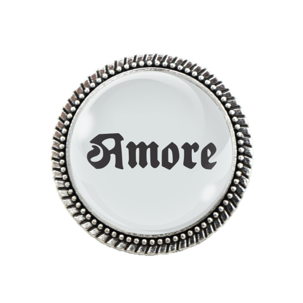 Gaudibrosche „Promillionär“ in silber – originelles Geschenk im Etui