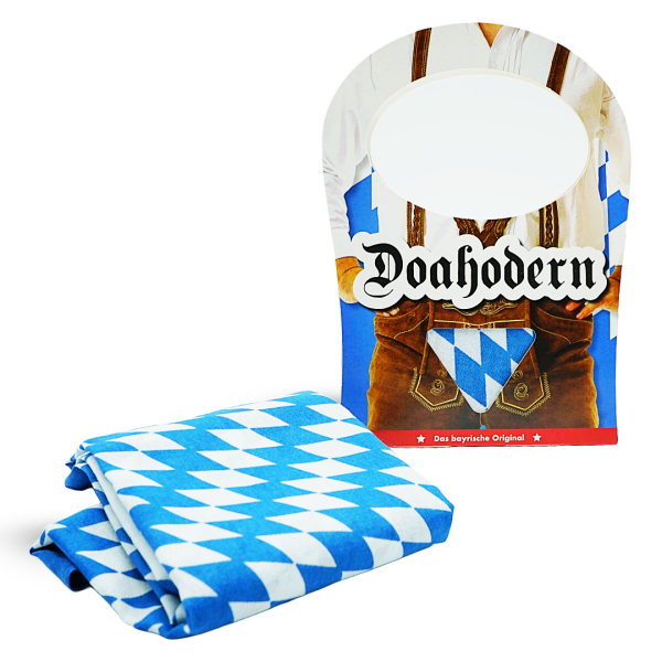 "Entdecke die Vielseitigkeit unserer bayerischen  Doahodern Baumwolltücher auf Glubbal.shop."
