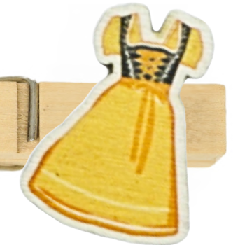 Glubbal Dirndl Orange - Sonnige Akzente für besondere Anlässe