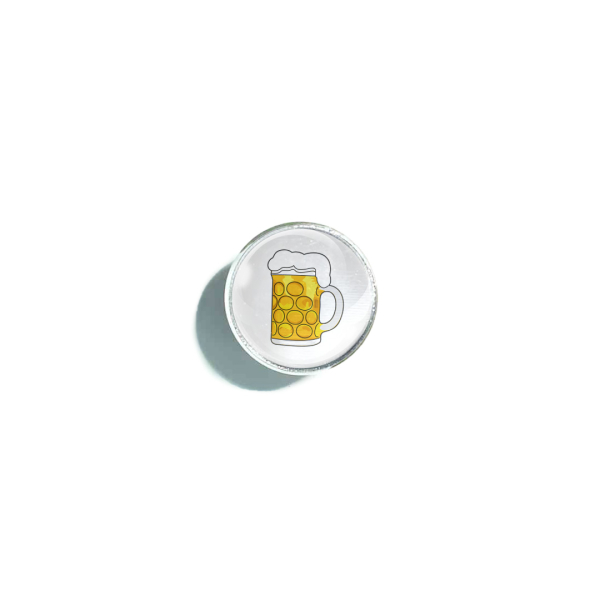 Pin - Mass Bier Silber
