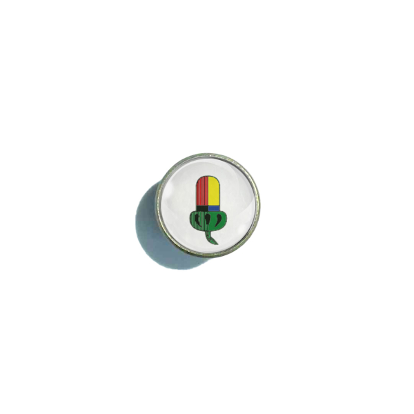 Pin - Schafkopf 4 Farben Bronze