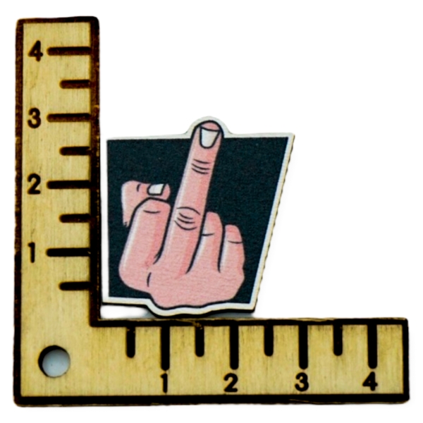 Pin ''Mittelfinger''