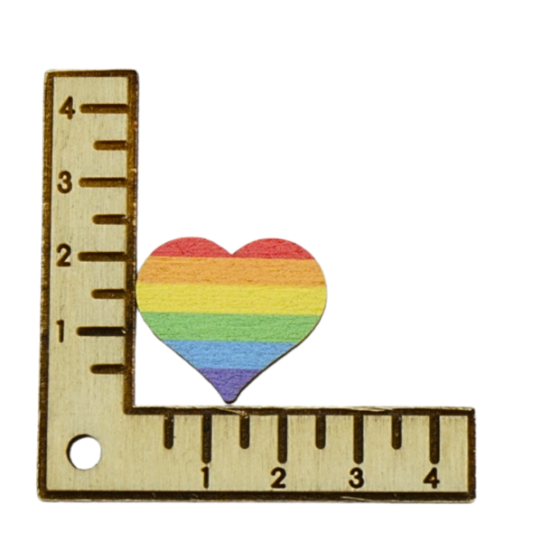Pin ''Regenbogen Herz''