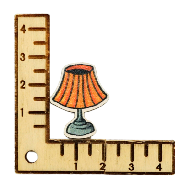 Bringe Glanz in deine Deko mit dem Streuteil "Lampe".