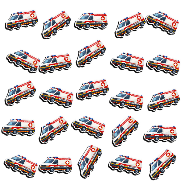 25 Stück Sanka Krankenwagen