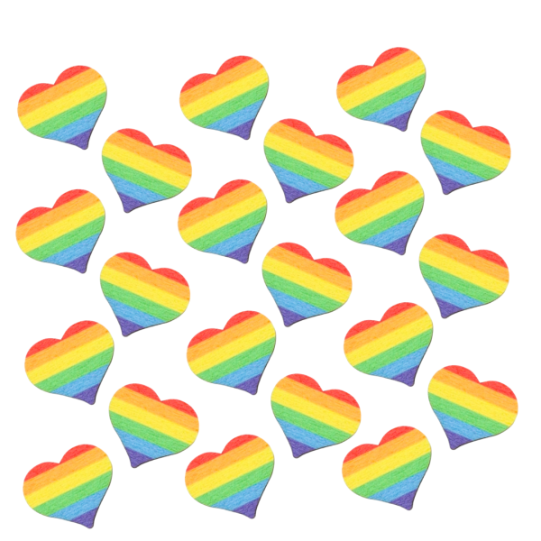 Streudeko Regenbogenherz