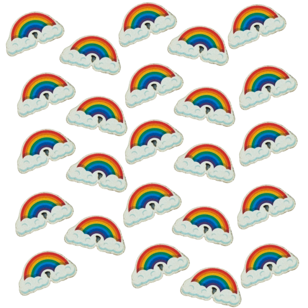 "Detailgetreue Streudekoration: Regenbogen