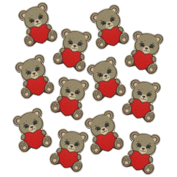 Streudeko Teddybär mit Herz
