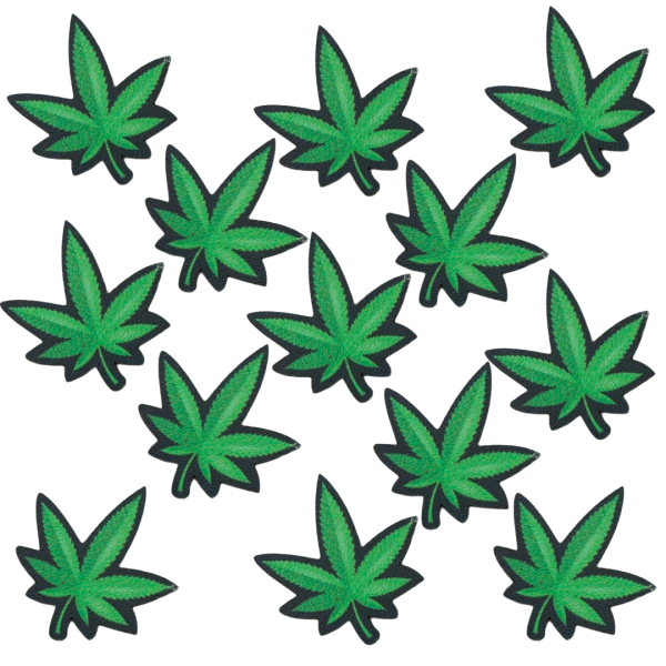 Streudeko Hanfblatt
