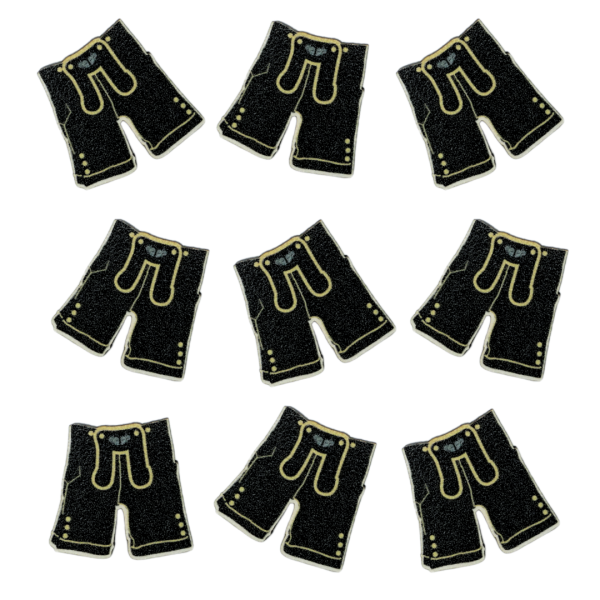 Bayerische Streudeko Lederhose – Perfekt für Oktoberfest-Deko