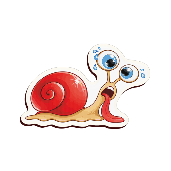 Preview: Streuteil Schnecke zum basteln und dekorieren