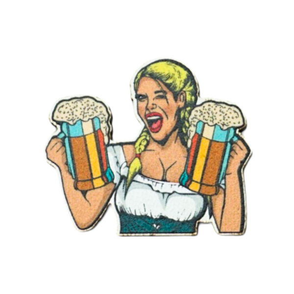 Preview: Oktoberfest Streudeko Bier Frau