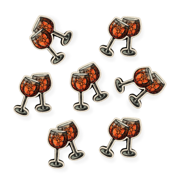 "Detailgetreue Streudekoration: Aperol"