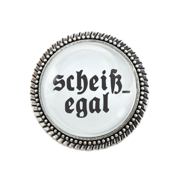 Gaudibroschn „Scheißegal“ – Humoriges Geschenk für Freunde