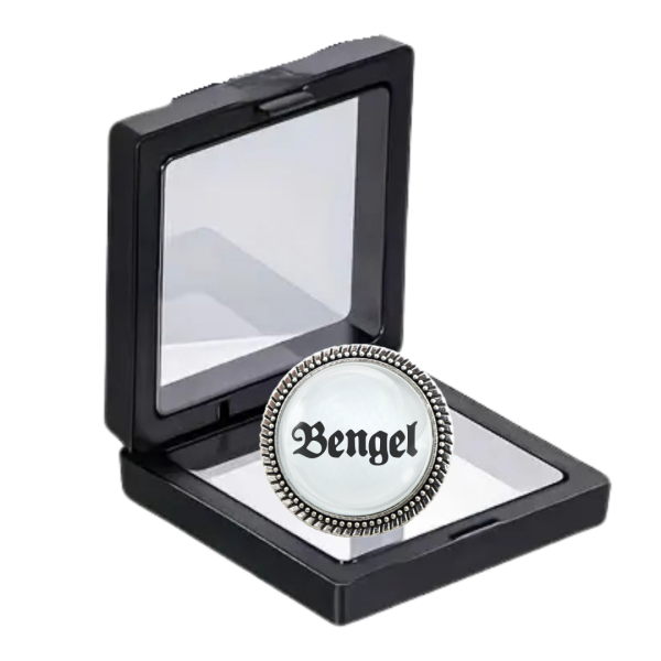 "Gaudibroschn 'Bengel' mit frechem Spruch und Geschenk-Etui"