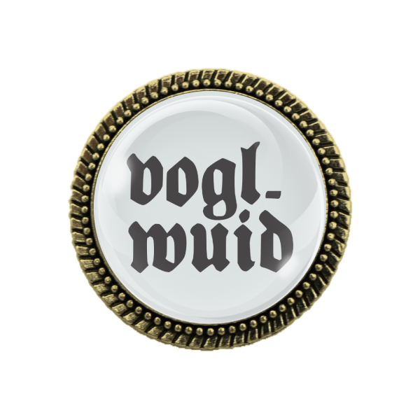 Gaudibrosche in Bronze für dein Dirndl