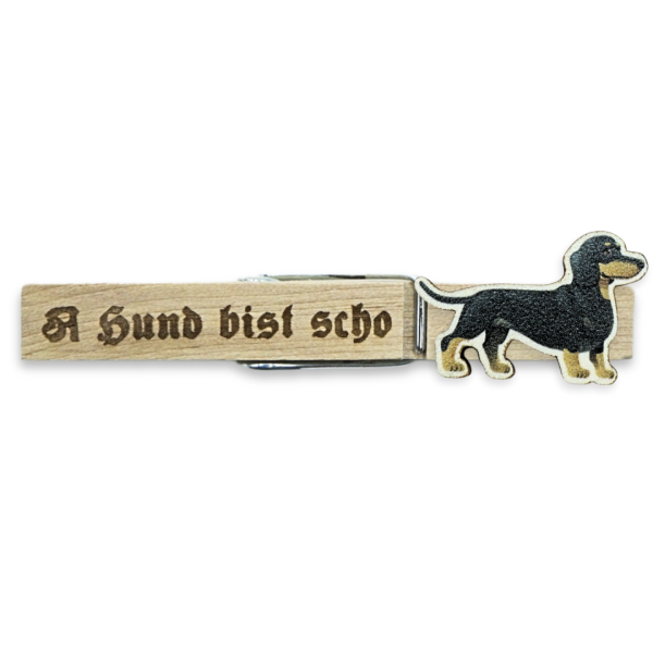 Glubbal „A Hund bist scho“ – Witziges Accessoire mit Dackelmotiv!