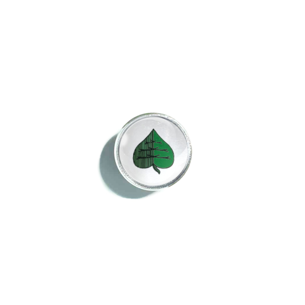 Pin - Schafkopf Blatt Silber
