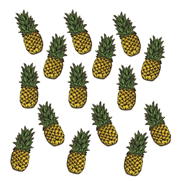 Streudeko Ananas