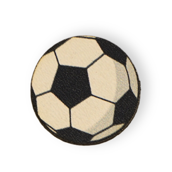 "Perfekte Ergänzung für deine bayrische Tracht - unser exklusiver Fußball-Pin!"