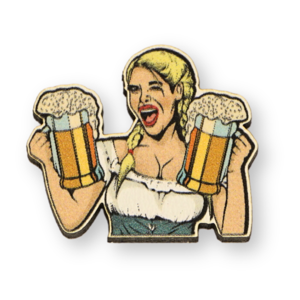 Oktoberfest Streudeko Bier Frau